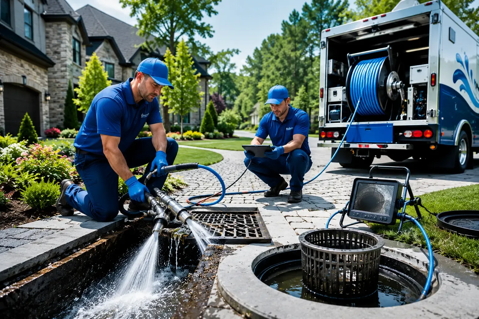 Local outdoor drain cleaning professionals in Allen, KY