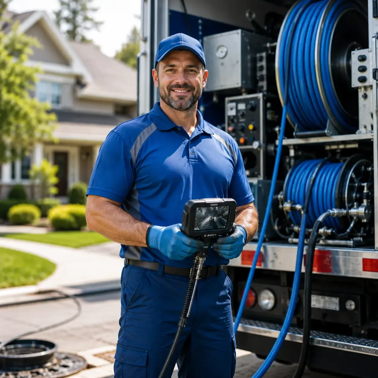 Local outdoor drain cleaning specialists in Allen, KY